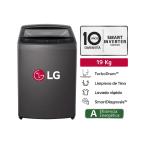 LG WT19BVTB 19 kg Lavadora Carga Superior TurboDrum LED Negro