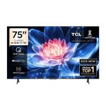 TCL 75T6C 75 Pulgadas QLED 4K UHD Inteligencia Artificial Google TV Negro