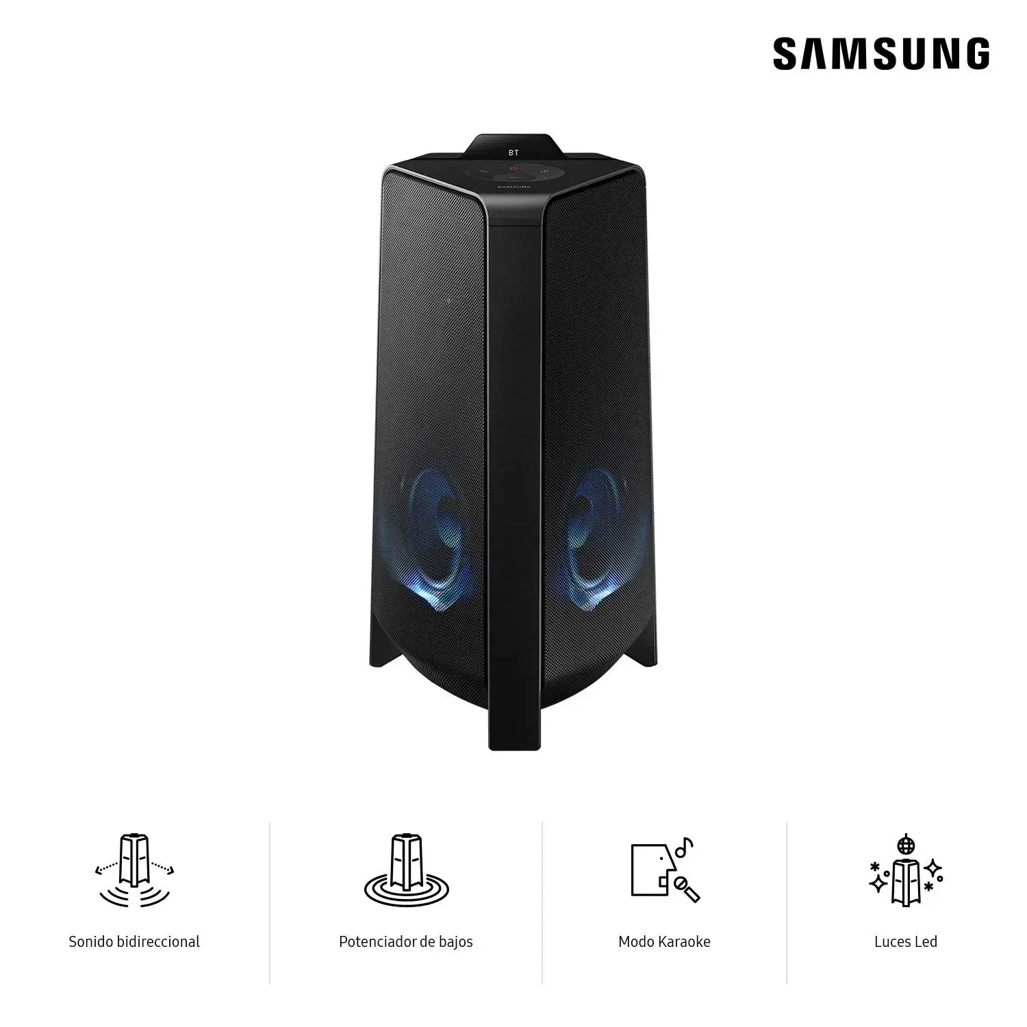 Torre de Sonido Samsung Bluetooth 500W MX-T50/PE