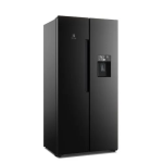 Electrolux ERS45F2P5EB 419L Refrigeradora Side by Side Inverter AutoSense Dispensador de Agua No Frost Negro