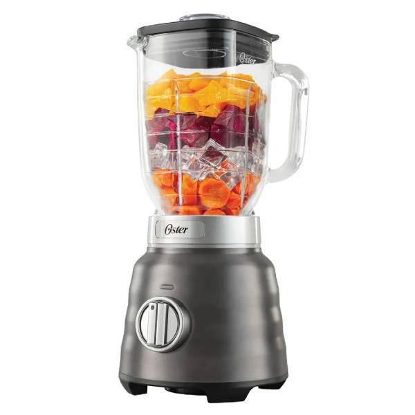 Oster BLSTPBRGR Licuadora 1500W Tecnología Reversible Motor Potente Sistema Antigoteo