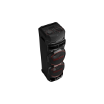 LG XBOOM RNC9 2000W Torre de Sonido Karaoke Star Multi Bluetooth Iluminación LED Negro