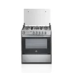 Indurama Cantabria QZ Cocina Gas 5 Puestos Luz Horno Parrillas Hierro Fundido Croma