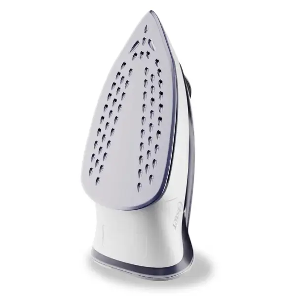 Oster GCSTBS3802 1200W Plancha de Vapor Ligera Suela Antiadherente Golpe de Vapor Sistema Antigoteo Blanco