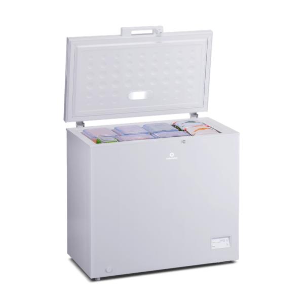 Indurama CI-199IBL 200 L Congelador Horizontal Control Digital Canastillas LED Blanco