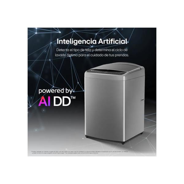 LG WT17DV6T 17 kg AI DD TurboDrum 6 Motion DirectDrive Gris