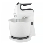 Batidora de Mano y Pedestal Oster FPSTHS3610, 250W, Tazón 3.7L, Blanco