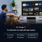 TCL 55T6C 55″ QLED Smart TV 4K HDR Google Assistant Negro