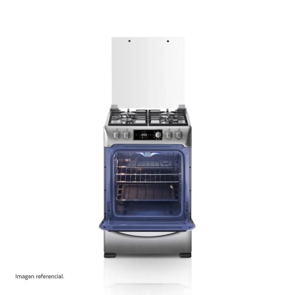 Indurama Ibiza Zafiro 4 Hornillas Gas GLP Horno Eficiente Panel Frontal Croma