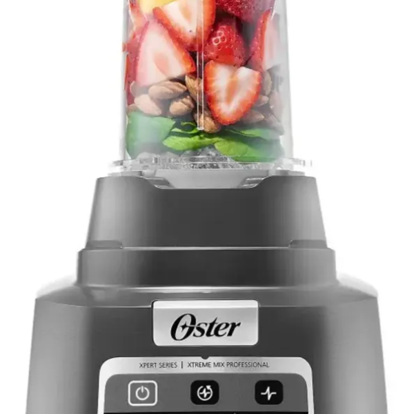 Oster XTREME MIX 1500W Tecnología Reversible 10 Aspas 2L Negro