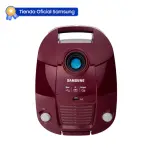 Samsung SC4190 2000W Aspiradora Compacta Sistema Filtrado HEPA Gran Capacidad 3 Litros Rojo Peach